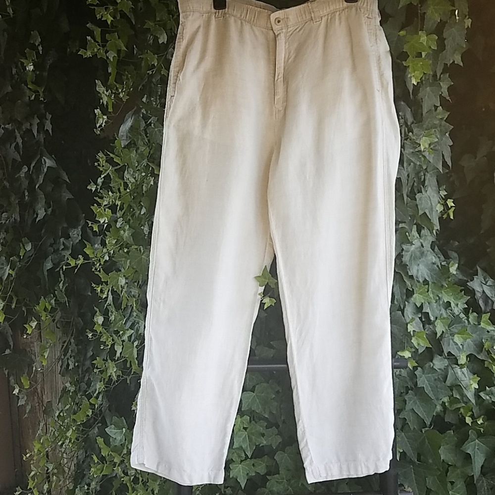 Tommy Bahama Relax 100% Linen pants Sz M